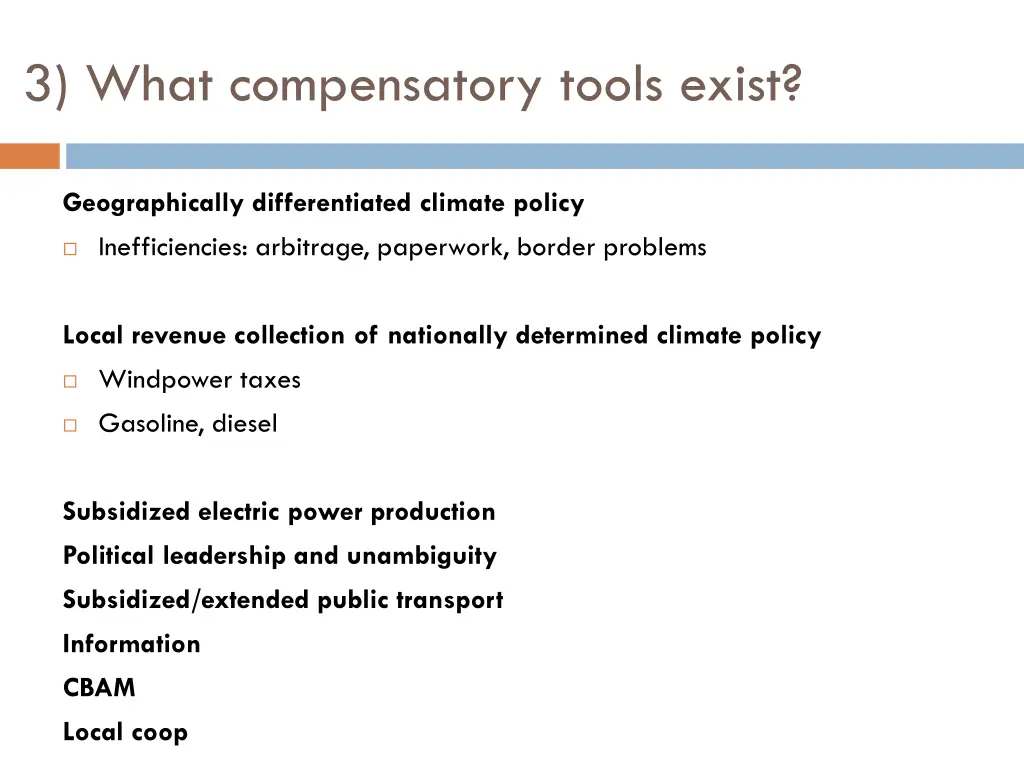 3 what compensatory tools exist 3