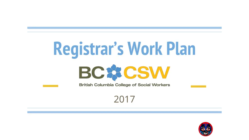 registrar s work plan