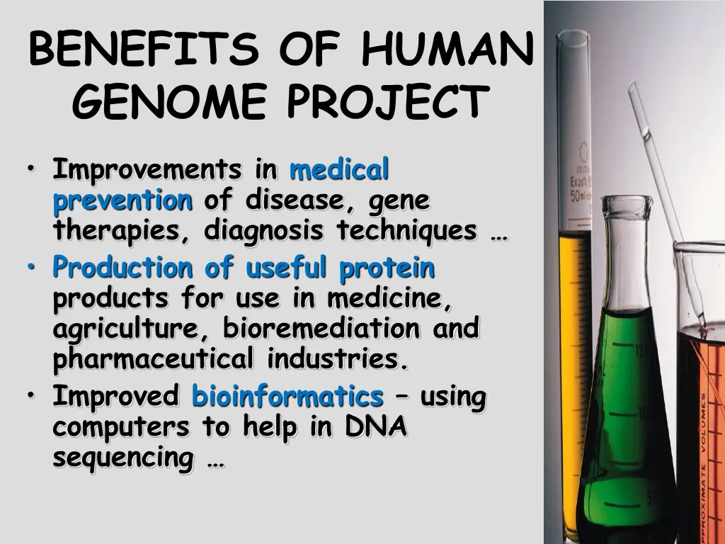 benefits of human genome project