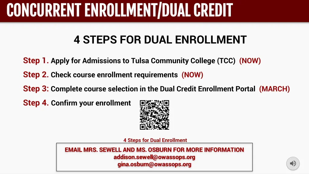 concurrent enrollment dual credit concurrent 1