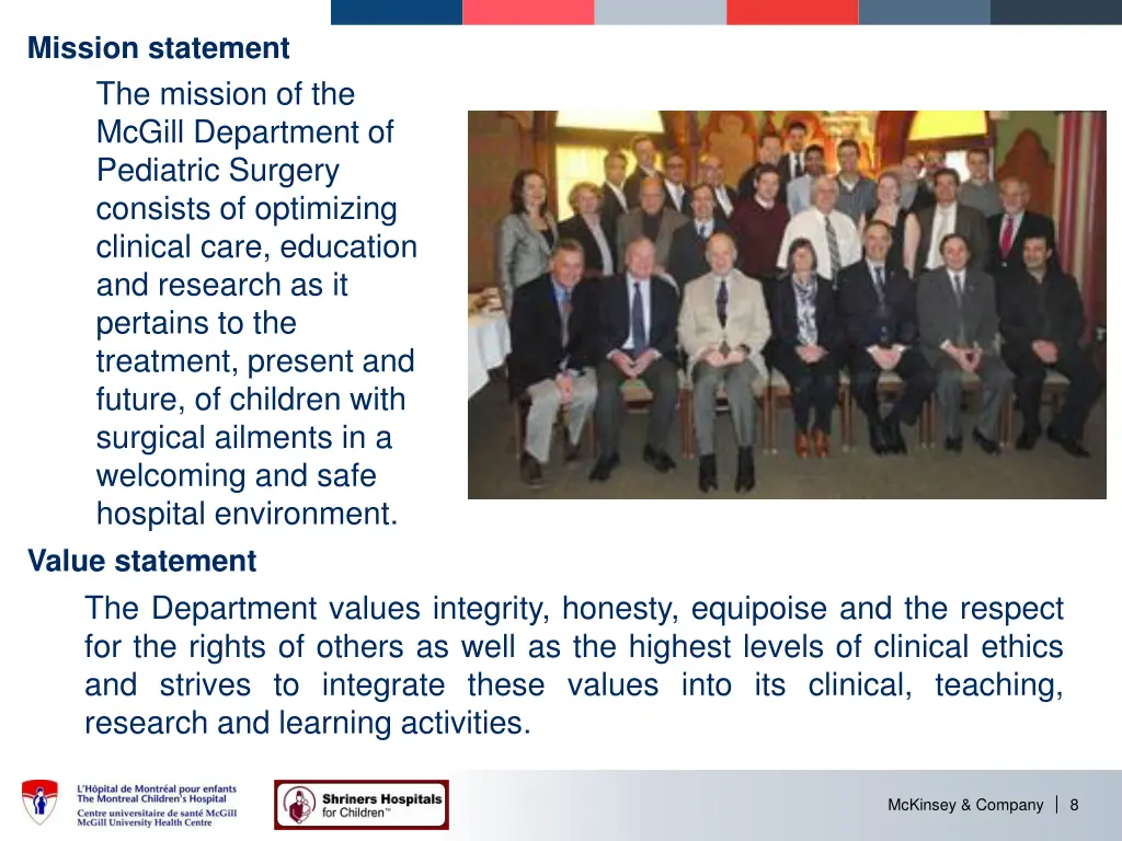 mission statement the mission of the mcgill