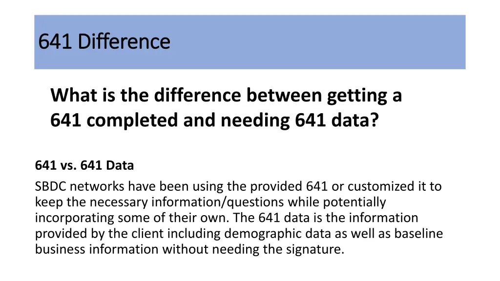 641 difference 641 difference