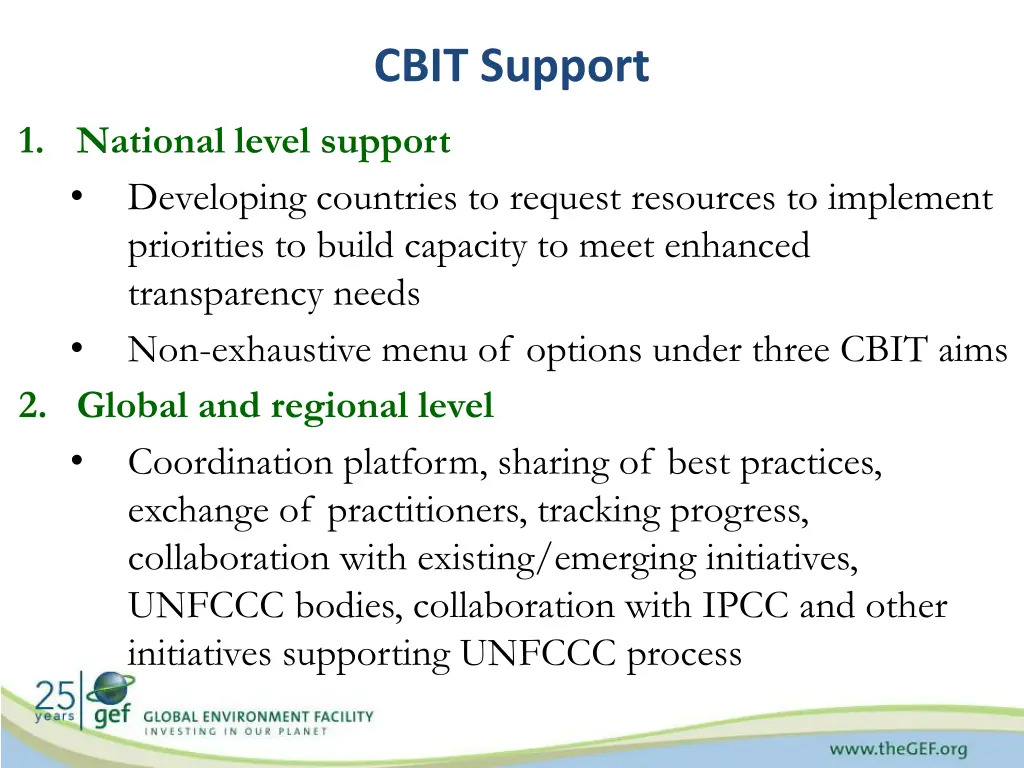 cbit support