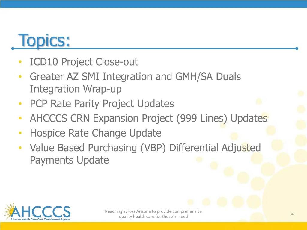 topics