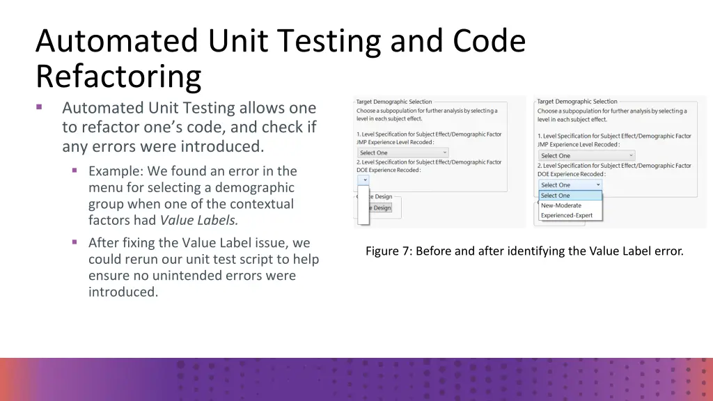 automated unit testing and code refactoring