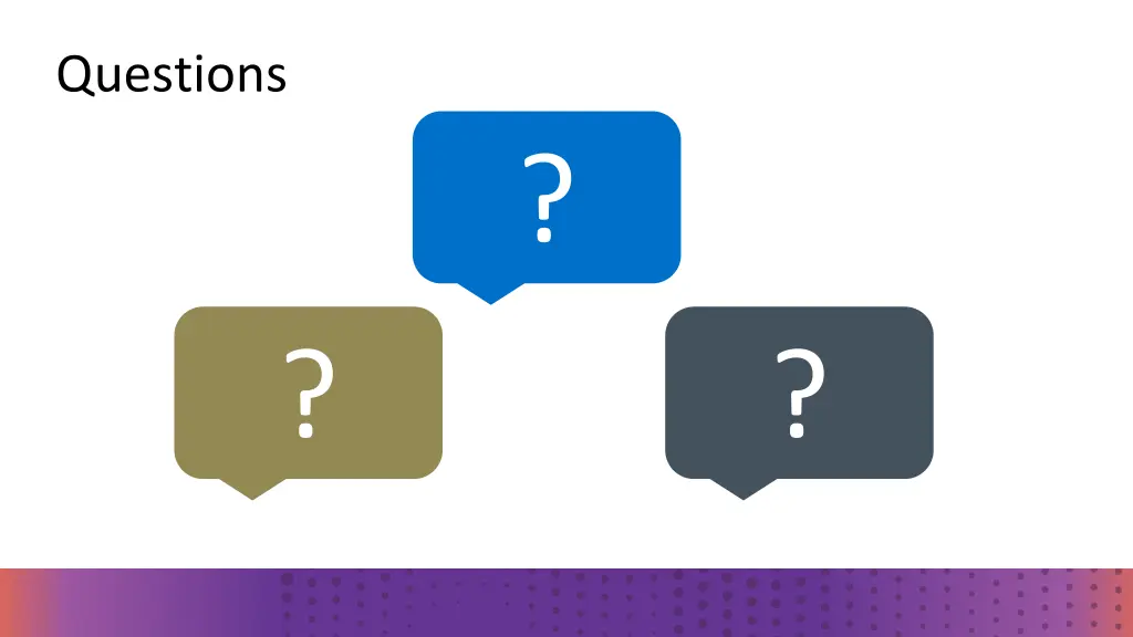 questions