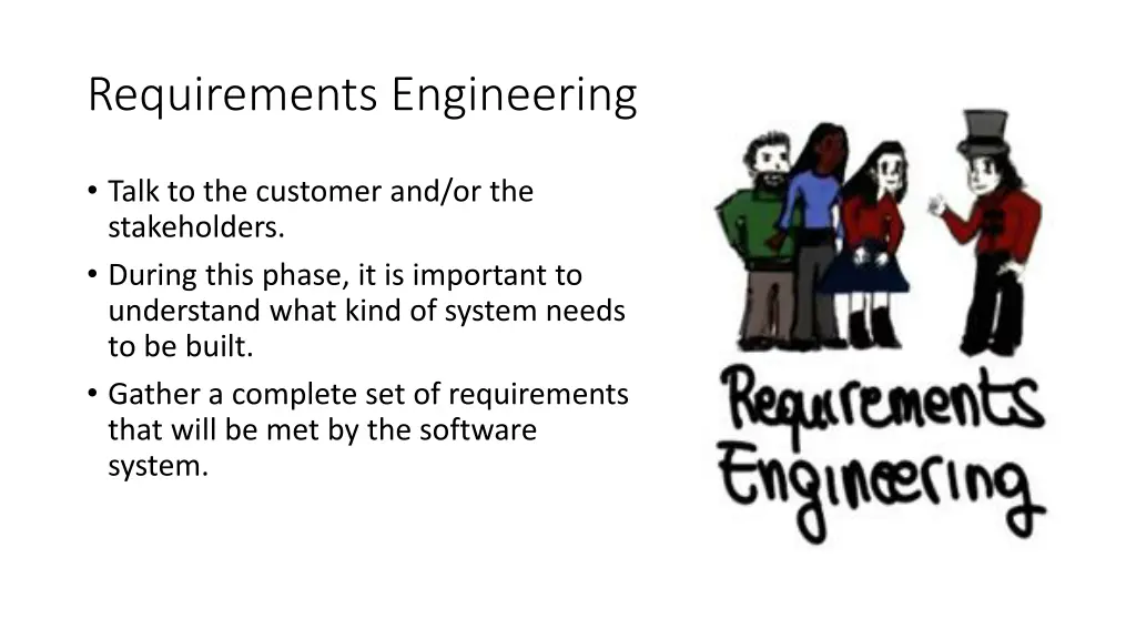 requirements engineering