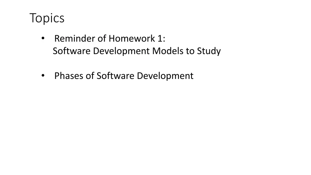 topics