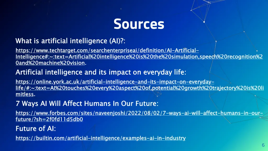 sources
