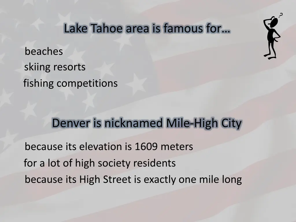 lake tahoe area is famous for 1
