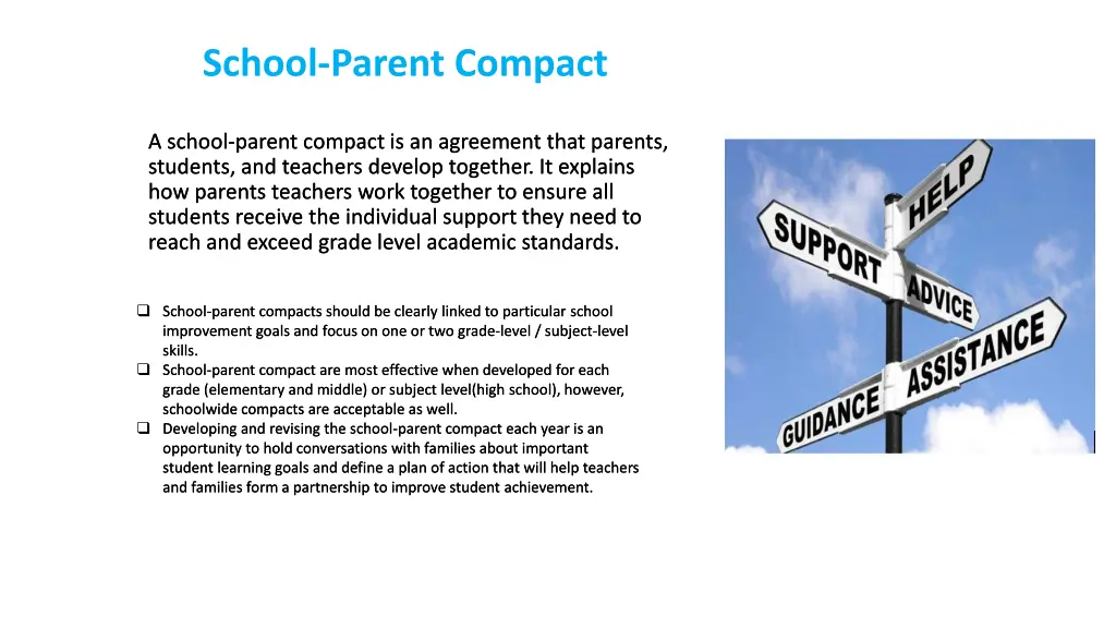 school parent compact