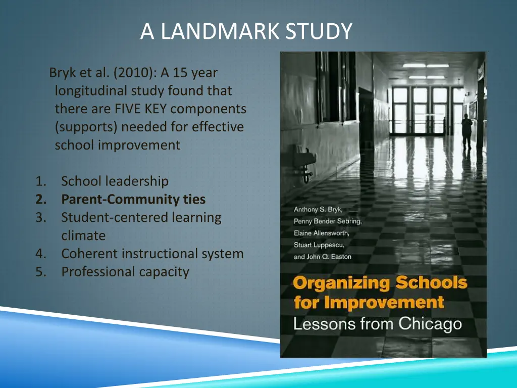 a landmark study