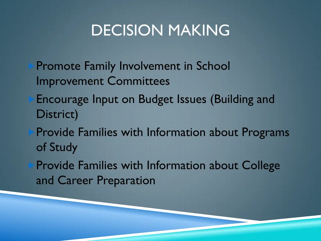 decision making