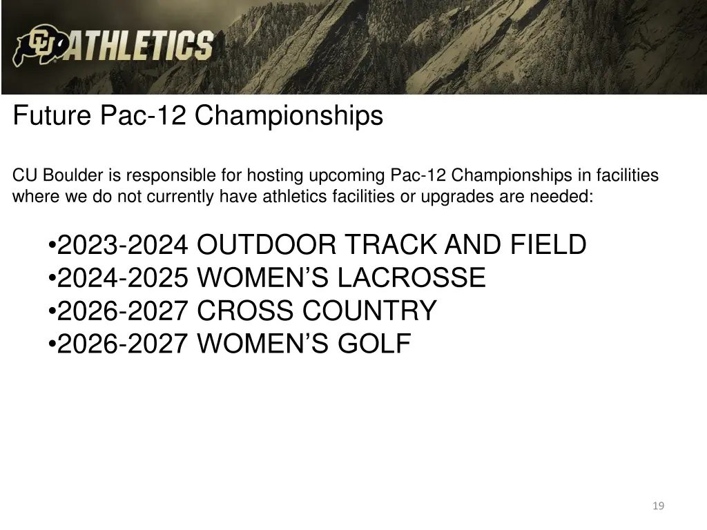 future pac 12 championships
