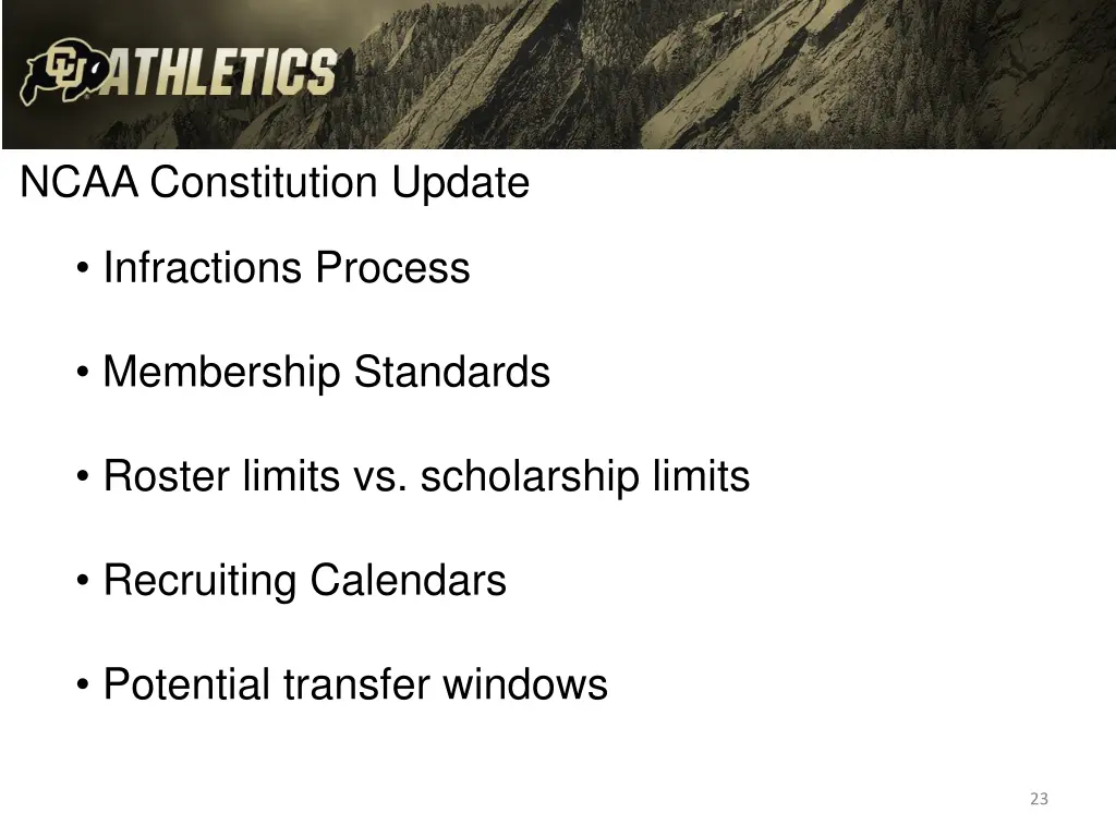 ncaa constitution update