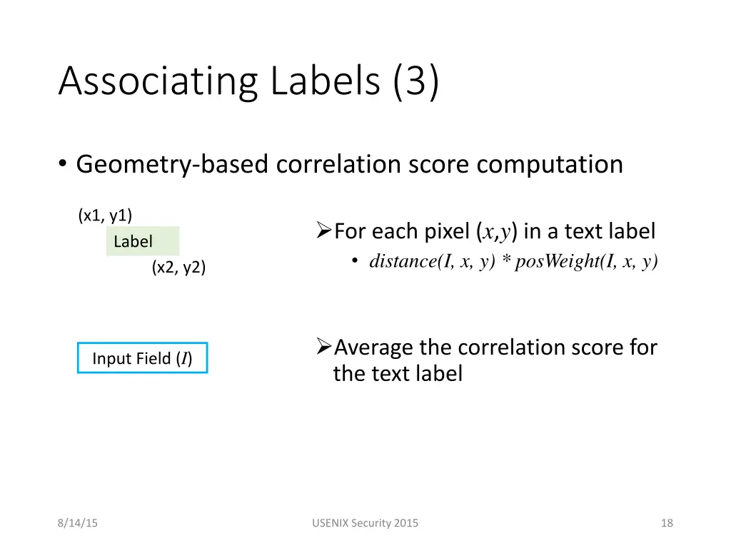 associating labels 3