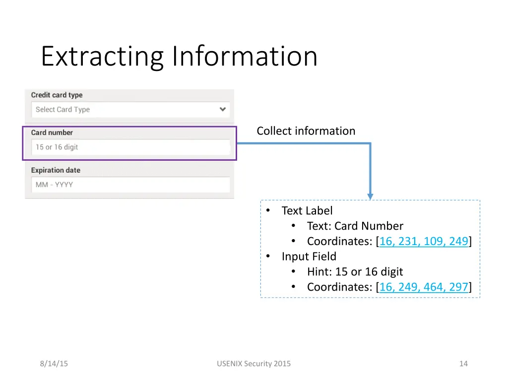 extracting information