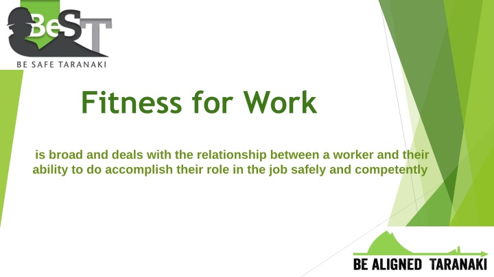 fitness for work
