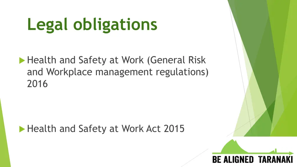 legal obligations