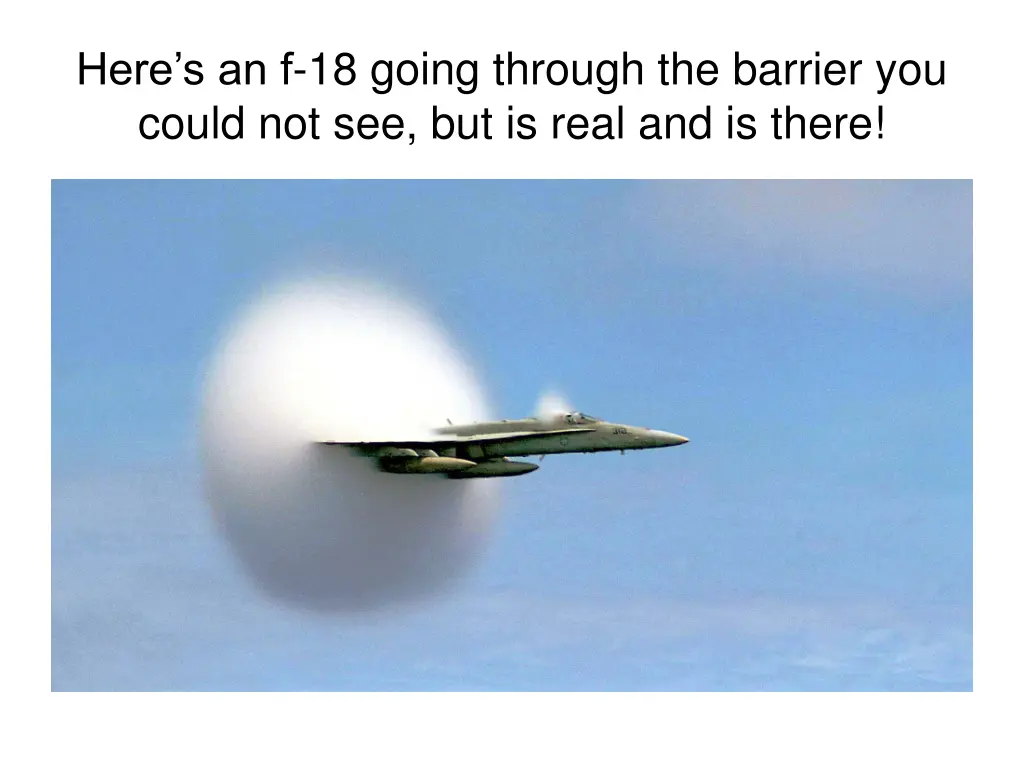 here s an f 18 going through the barrier