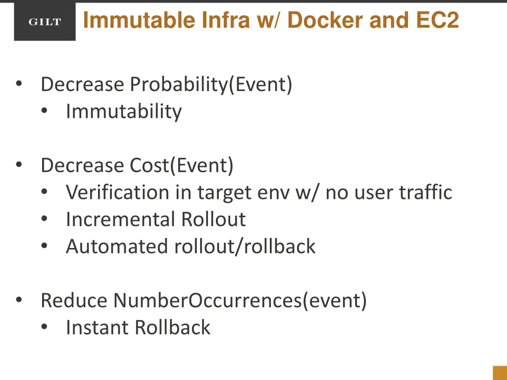immutable infra w docker and ec2