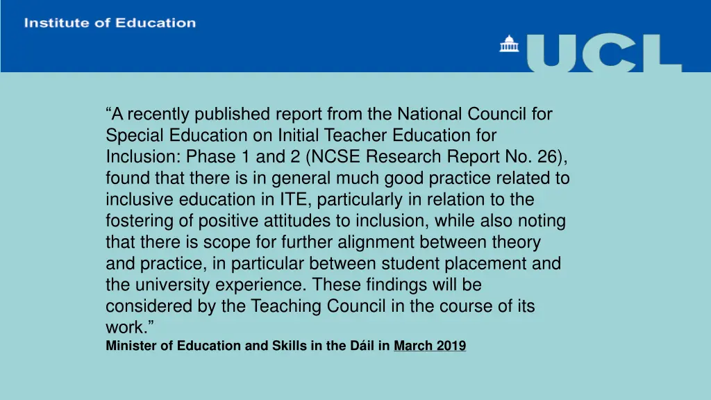 a recently published report from the national