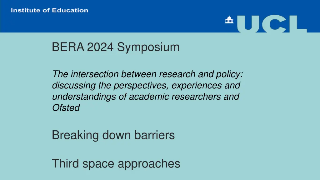 bera 2024 symposium