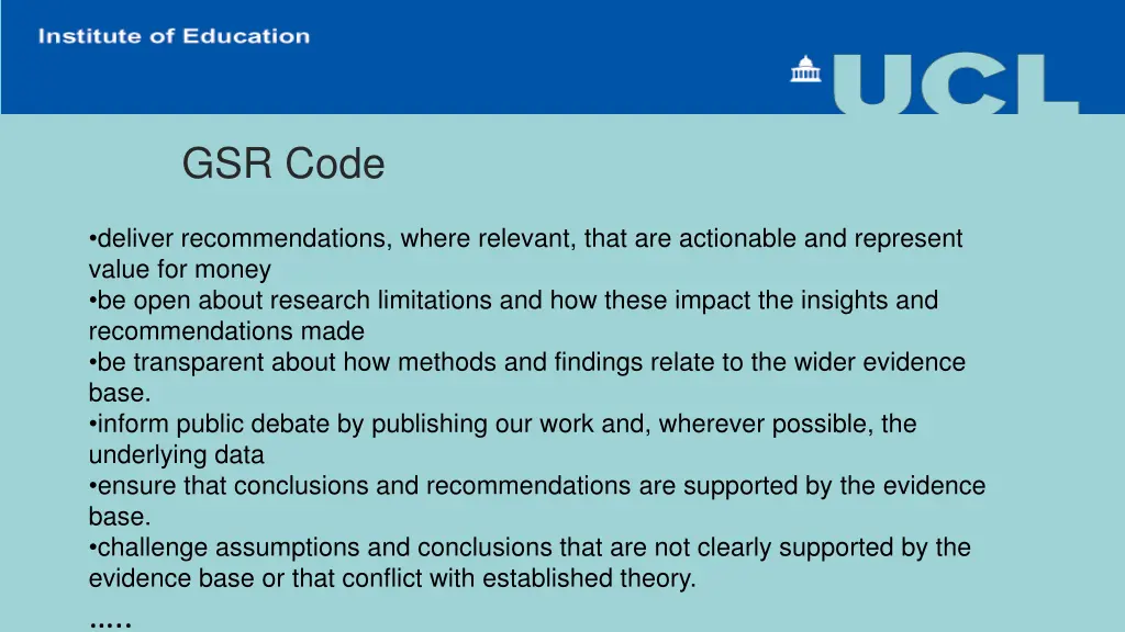 gsr code 1