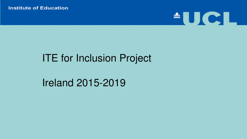 ite for inclusion project