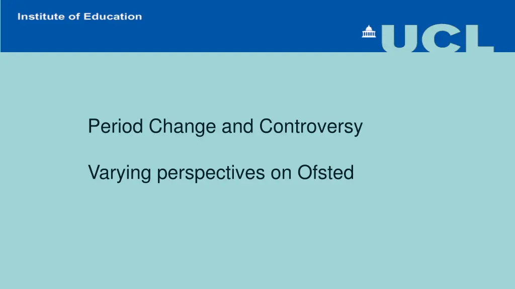 period change and controversy