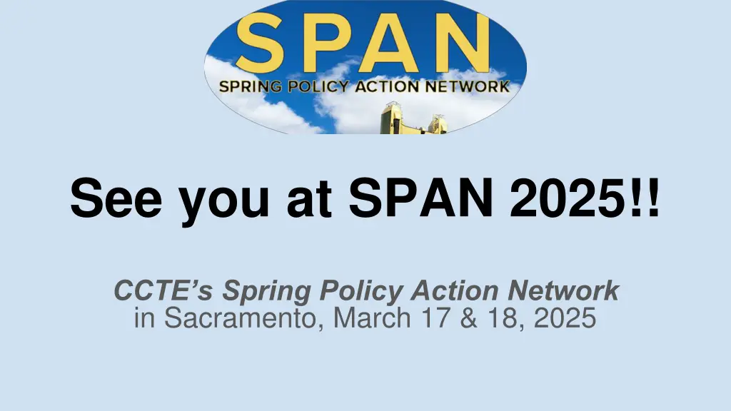 see you at span 2025