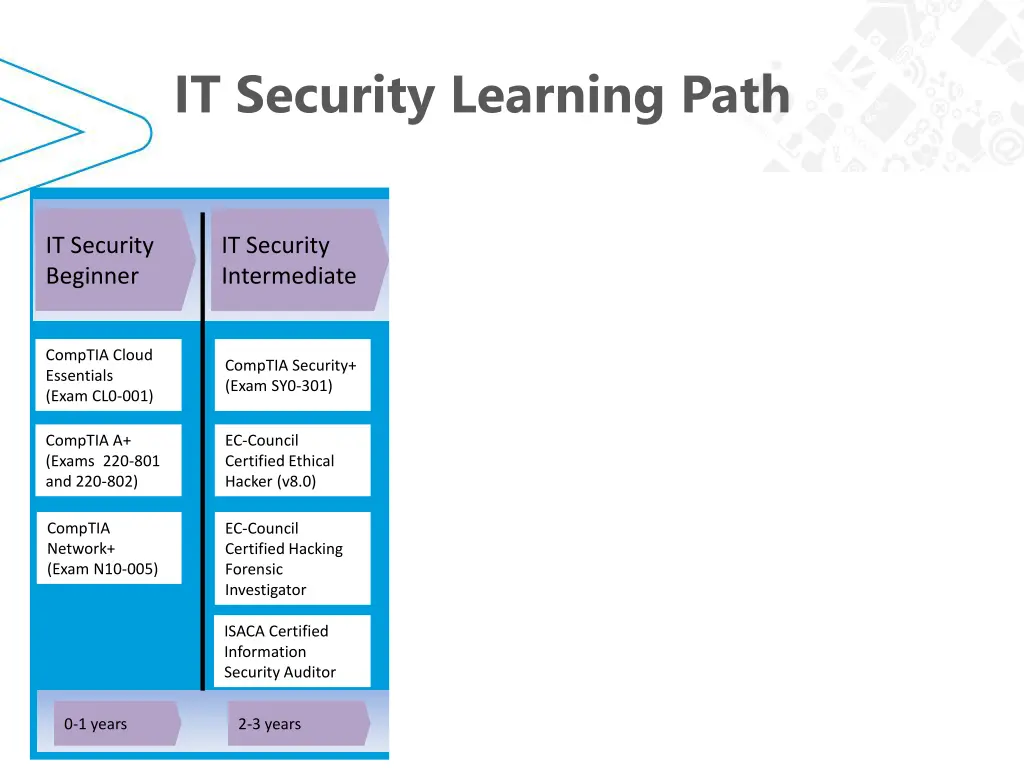 it security learning path 1