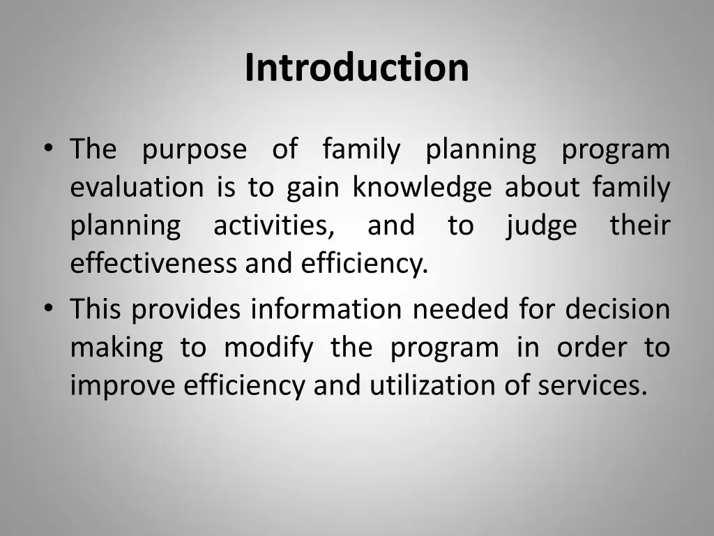 introduction