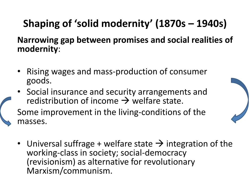 shaping of solid modernity 1870s 1940s 1