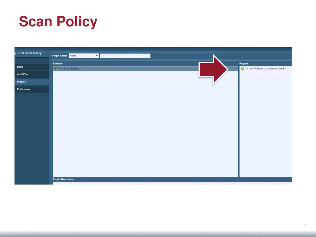 scan policy 2