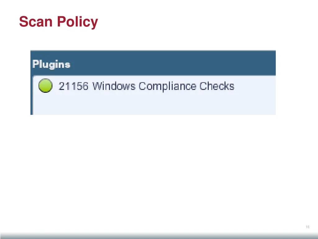 scan policy 3