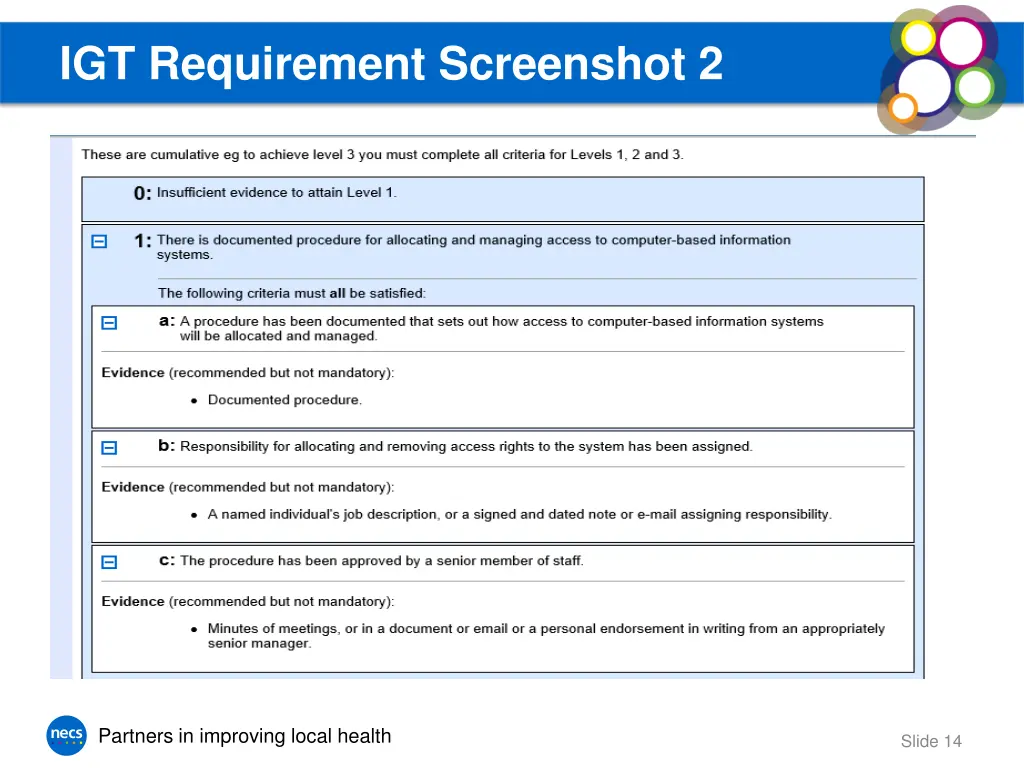 igt requirement screenshot 2