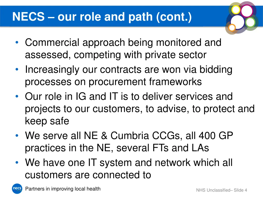 necs our role and path cont