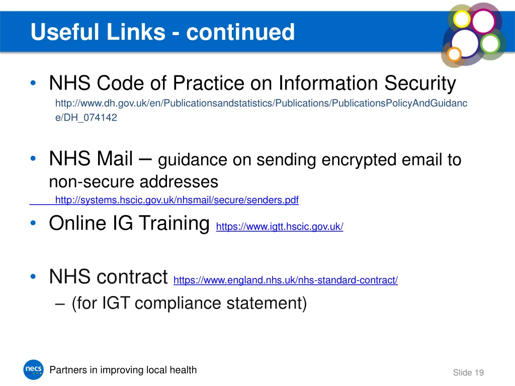 useful links continued