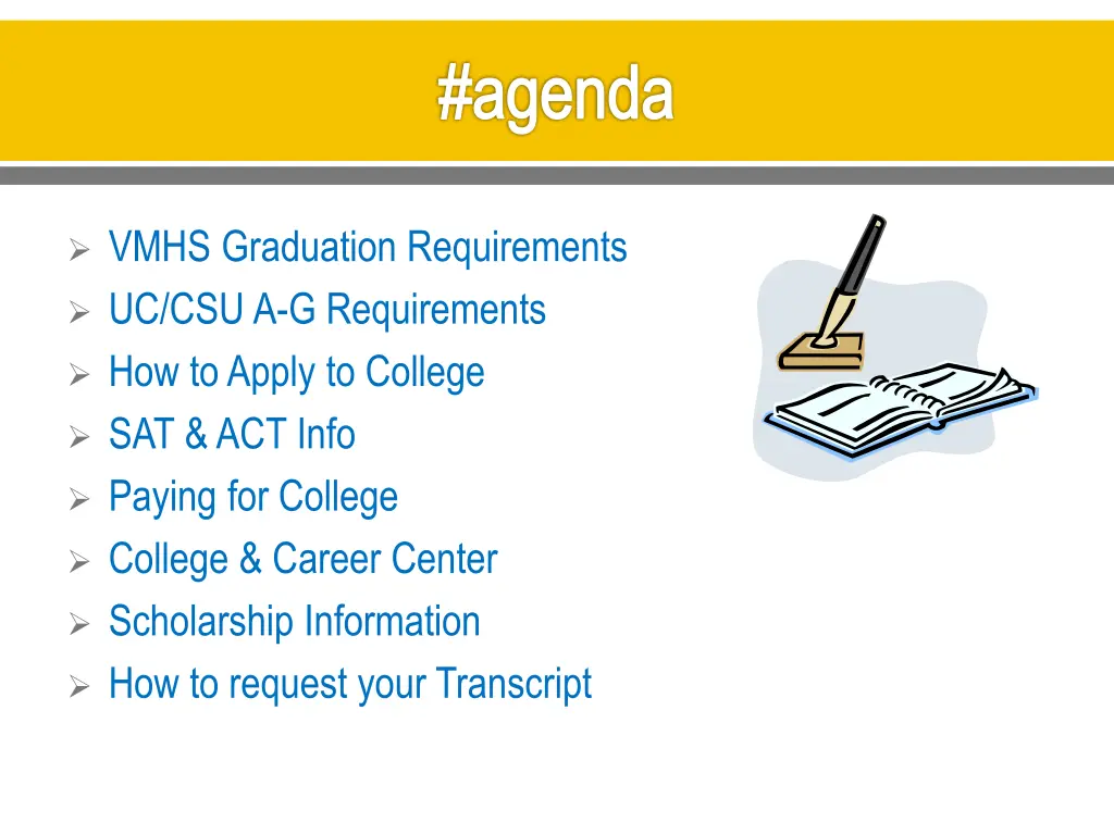 agenda