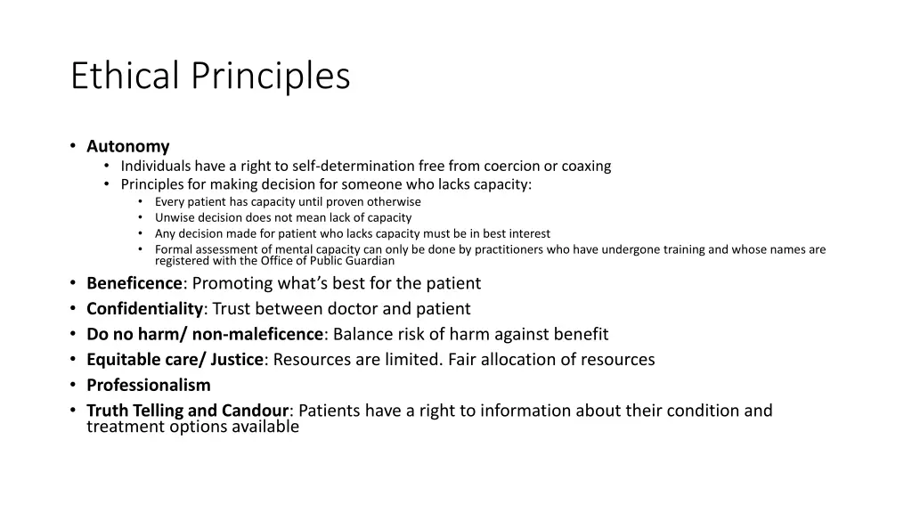 ethical principles