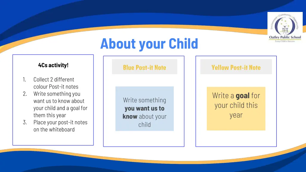 about your child