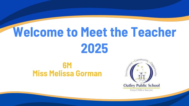 welcome to meet the teacher 2025