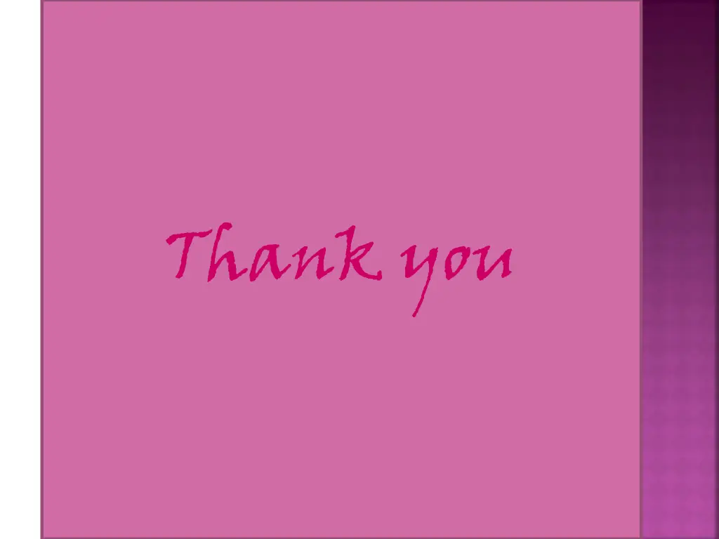 thank you