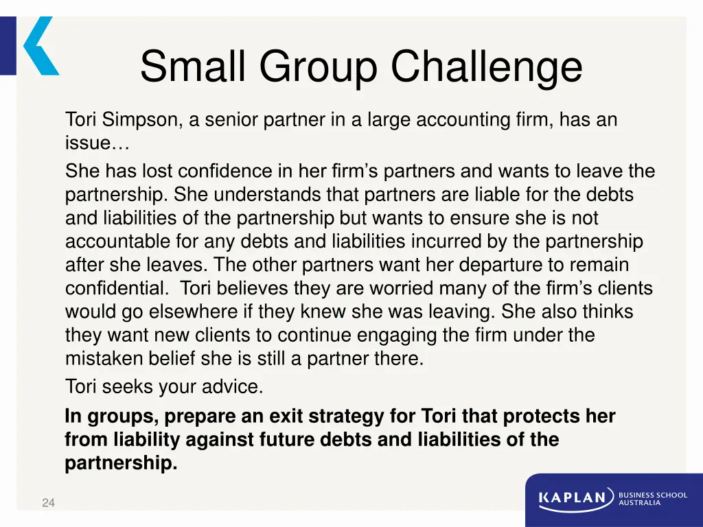small group challenge 3