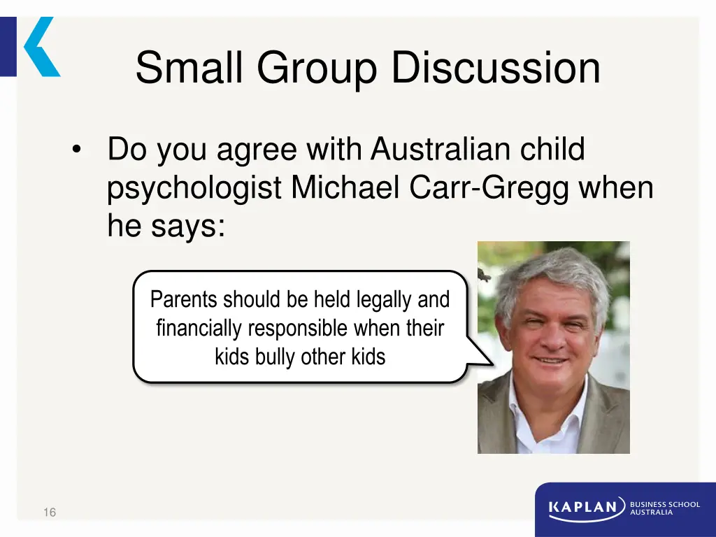 small group discussion 2