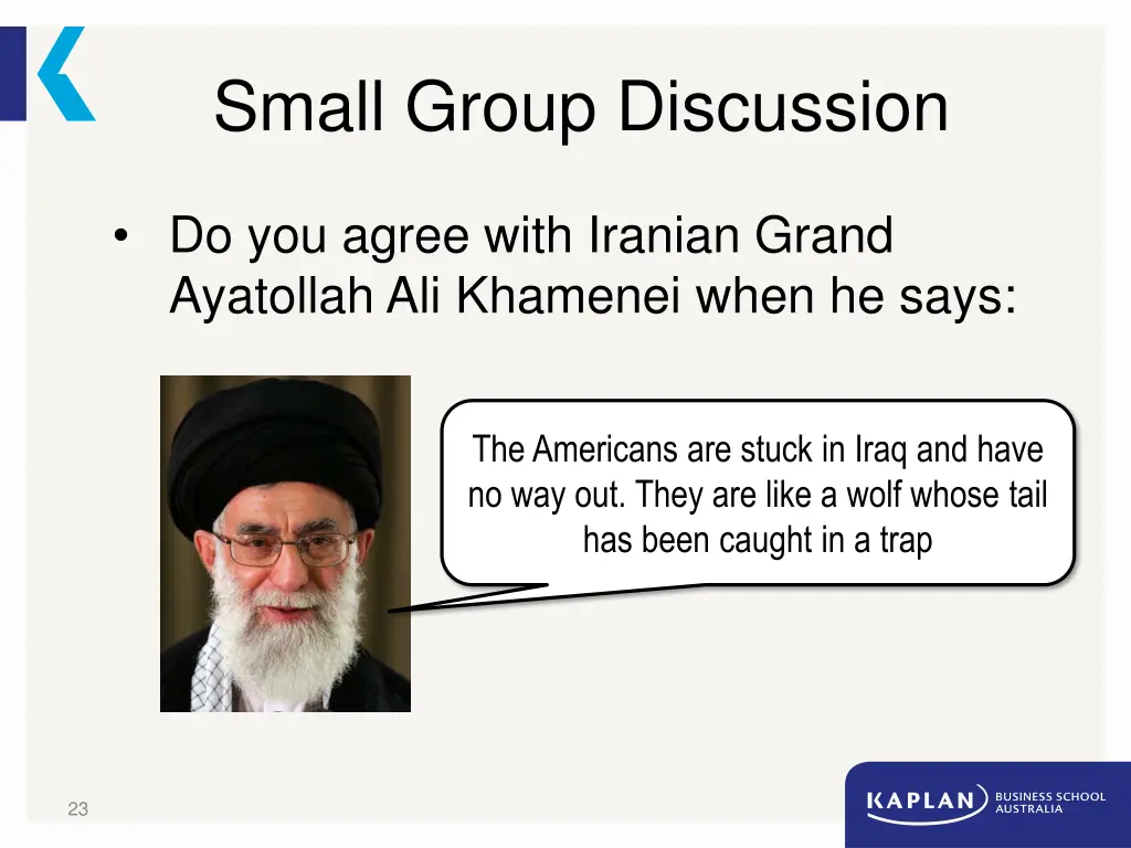 small group discussion 3