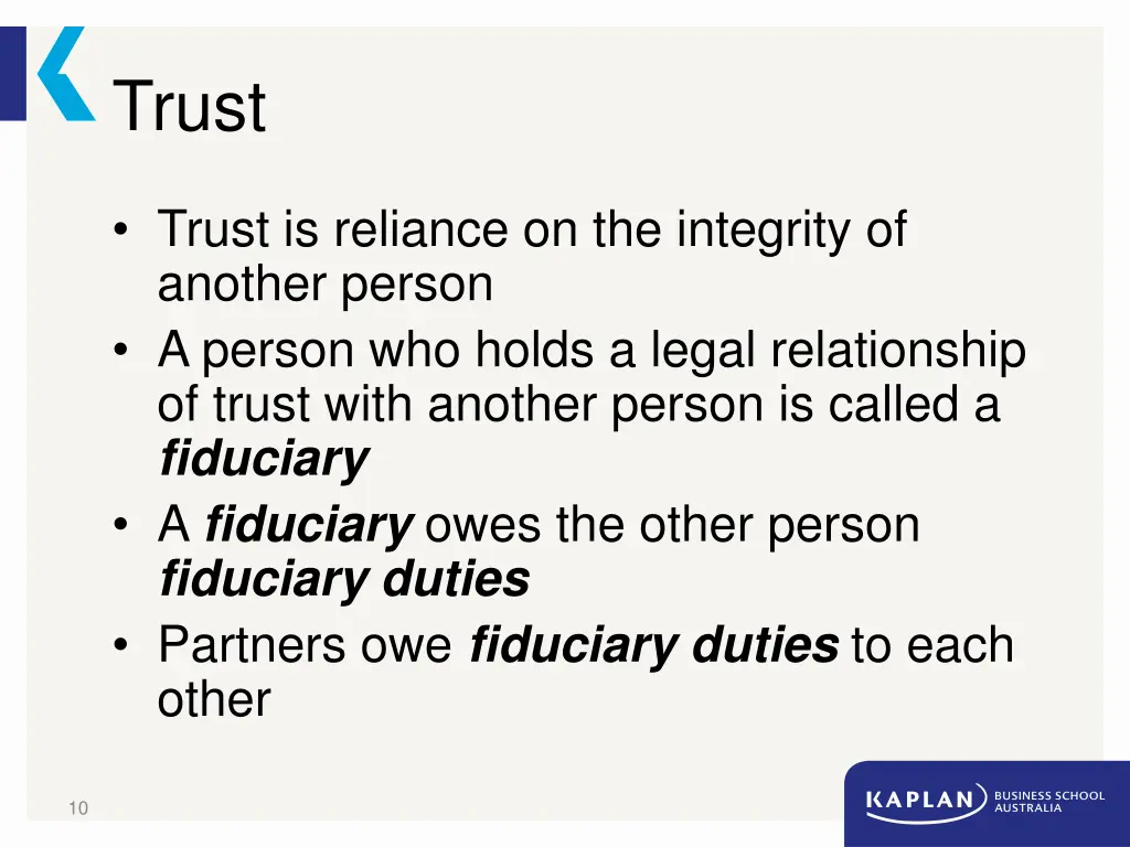 trust