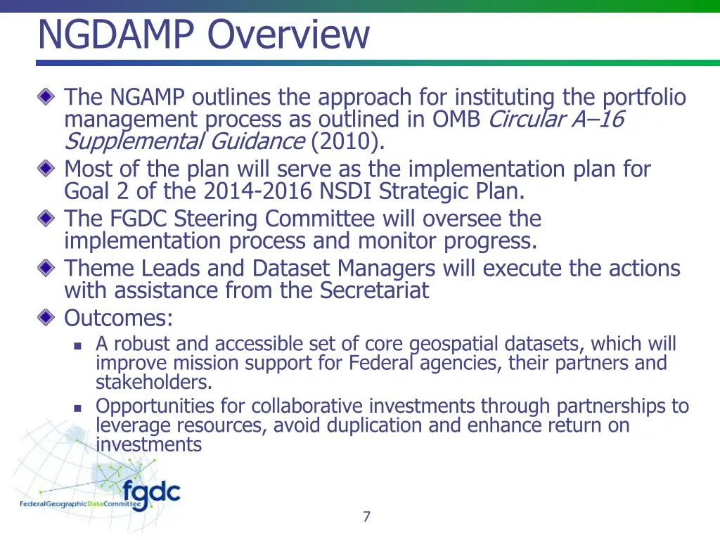 ngdamp overview