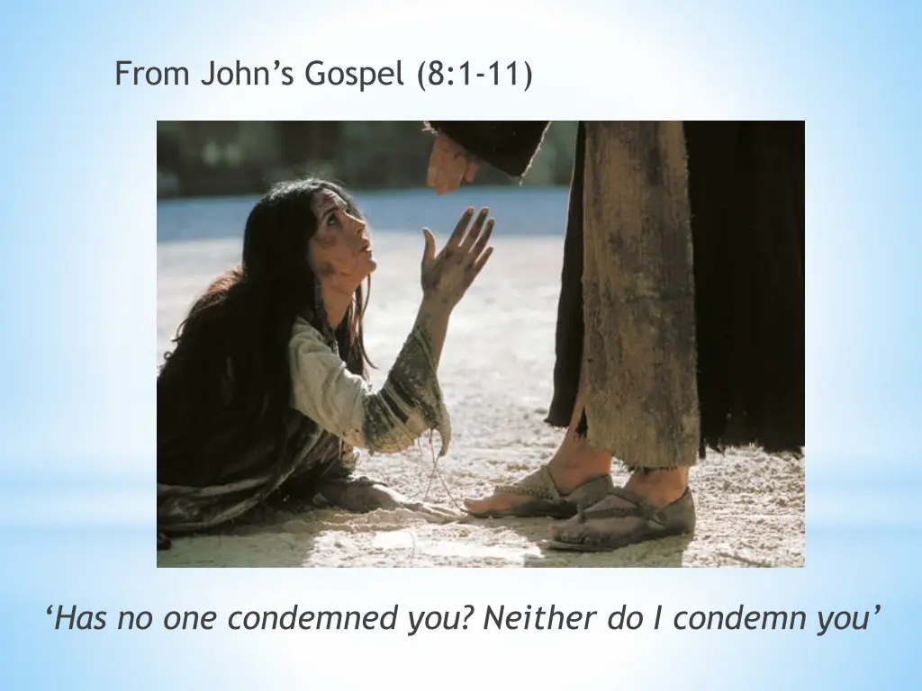 from john s gospel 8 1 11